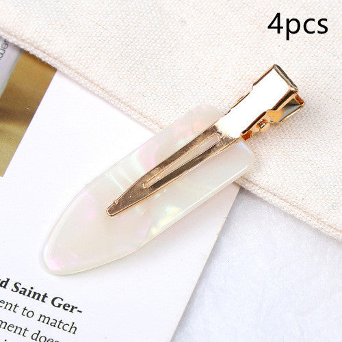 Hairdressing And Makeup Seamless Clip Acetate Bangs Clip