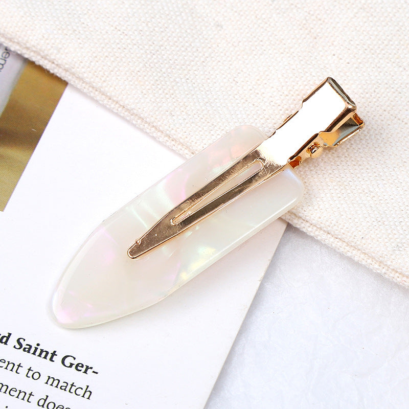 Hairdressing And Makeup Seamless Clip Acetate Bangs Clip